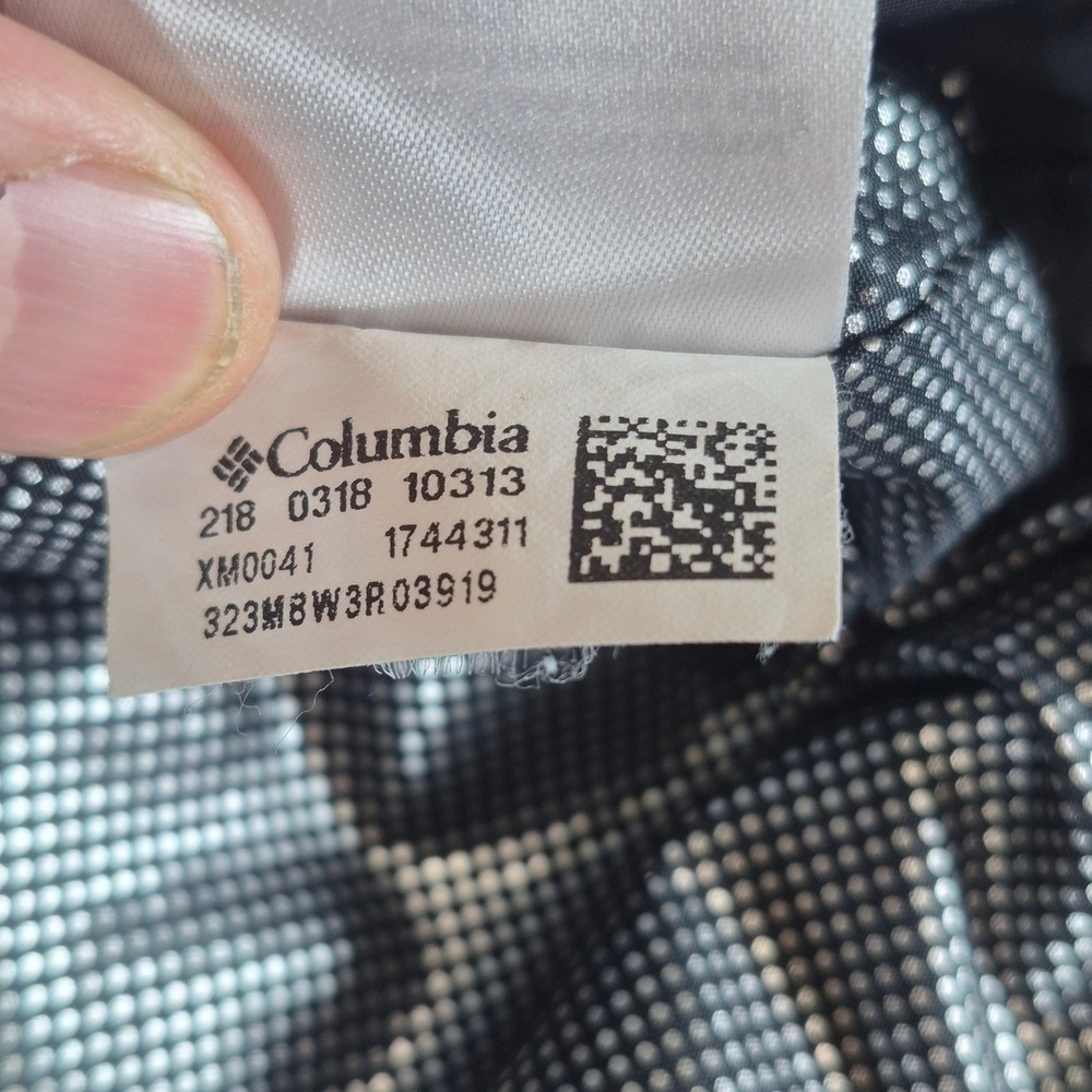 Columbia Omni-Heat Puffer Vest Mens Small Black Insulated Full Zip - Picture 5 of 8